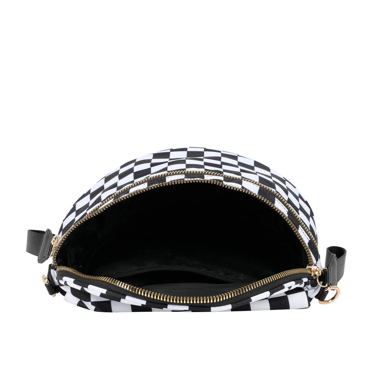 Paulina Nylon Waterproof Multi-Compartment 10" Crossbody Bag