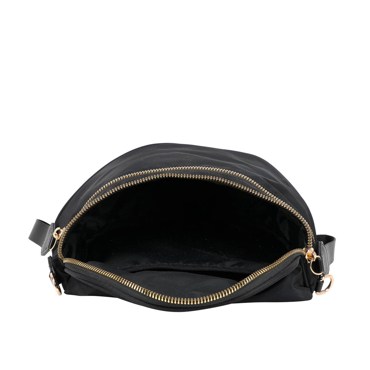Paulina Nylon Waterproof Multi-Compartment 10" Crossbody Bag