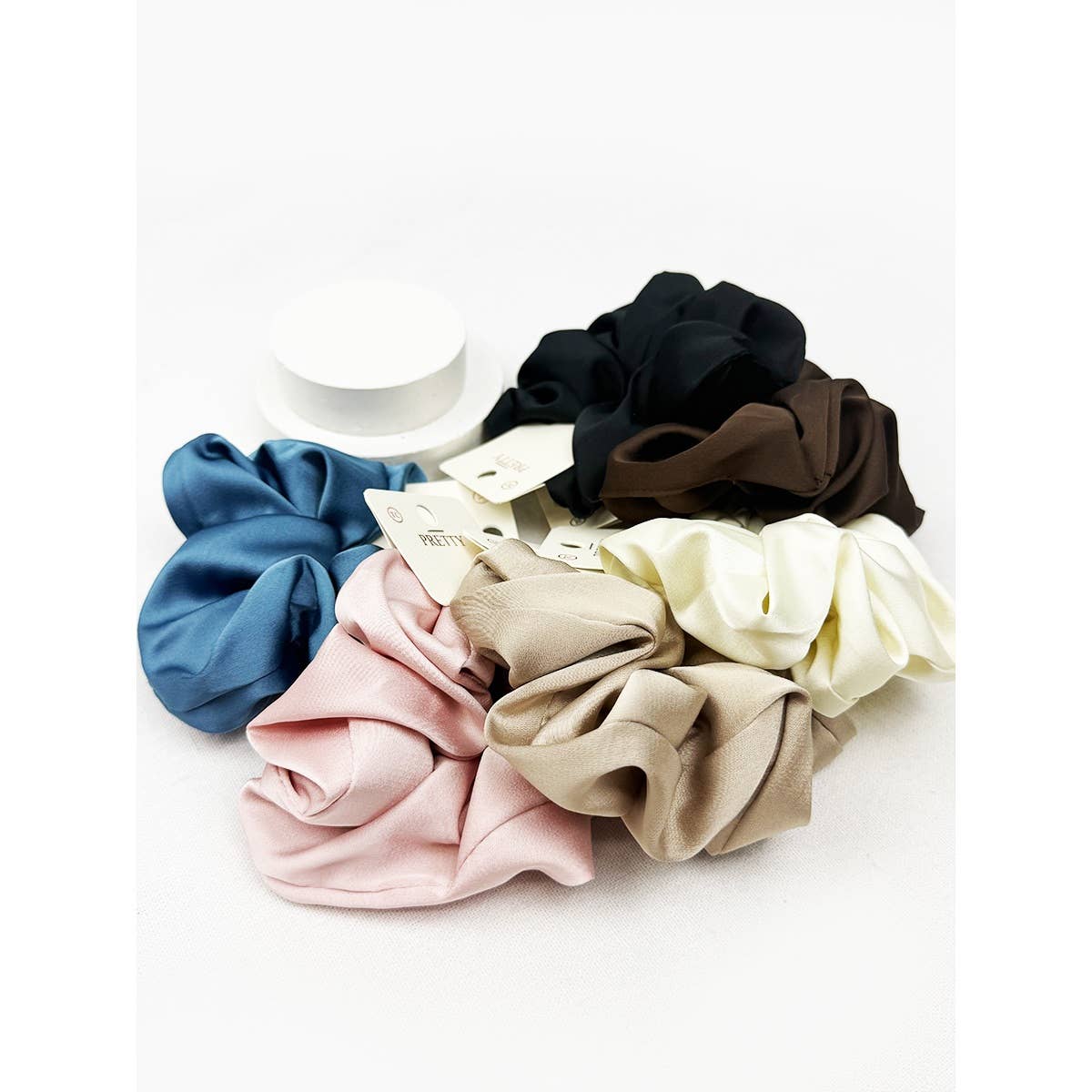 Elegant Silky Satin Scrunchie