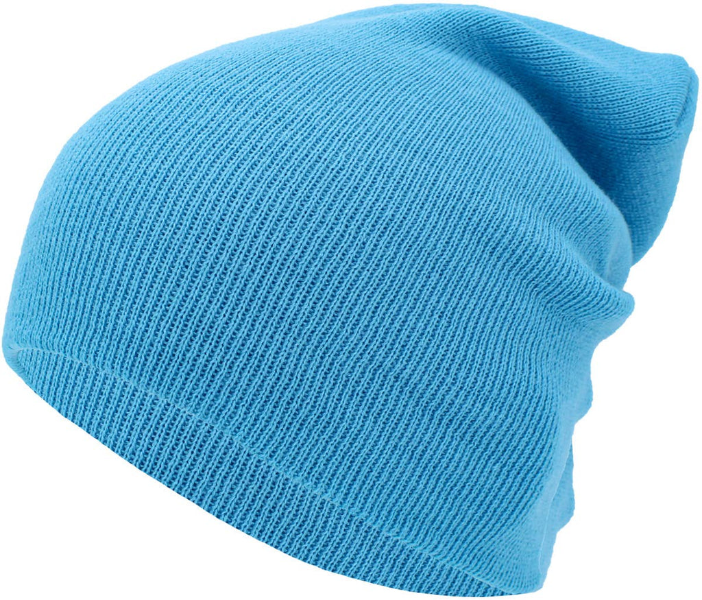 Solid Long Beanie - Made In USA