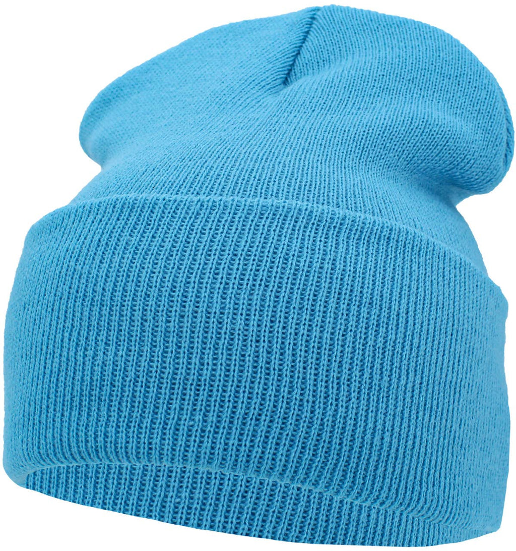 Solid Long Beanie - Made In USA