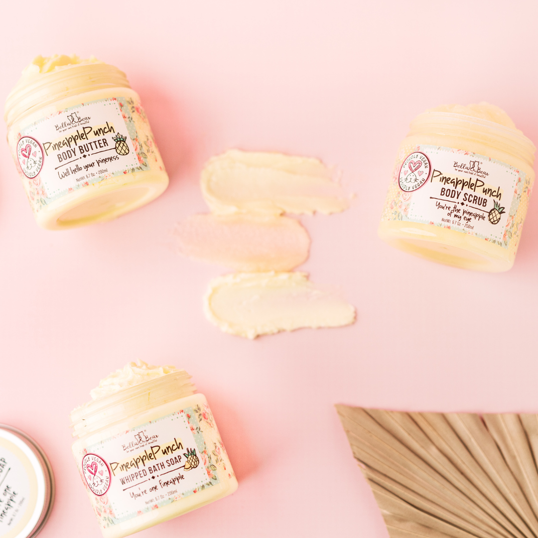 Pineapple Punch Body Scrub Mini 3-in-1 Cleanse Scrub Soften
