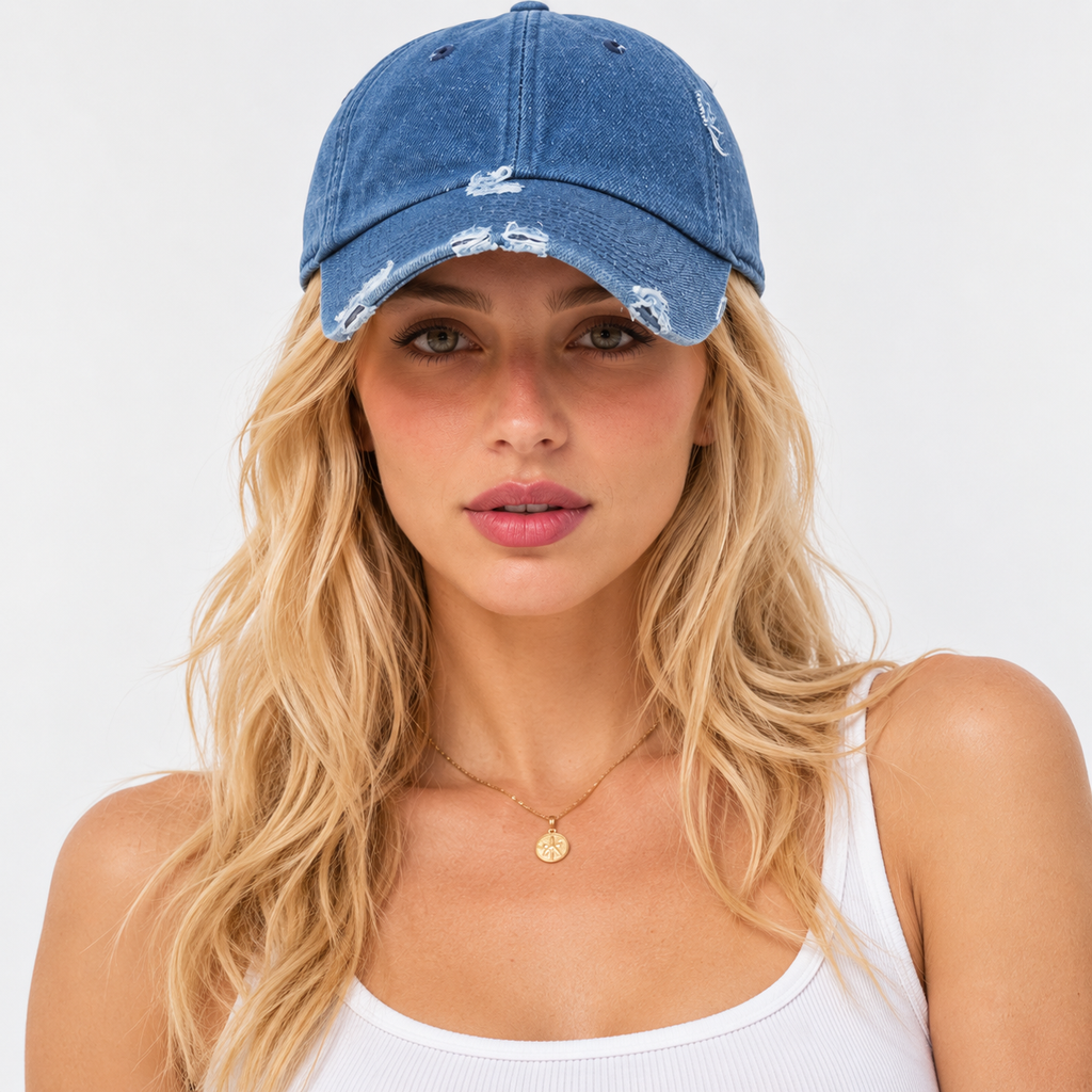 Vintage Distressed Washed Style Baseball Caps