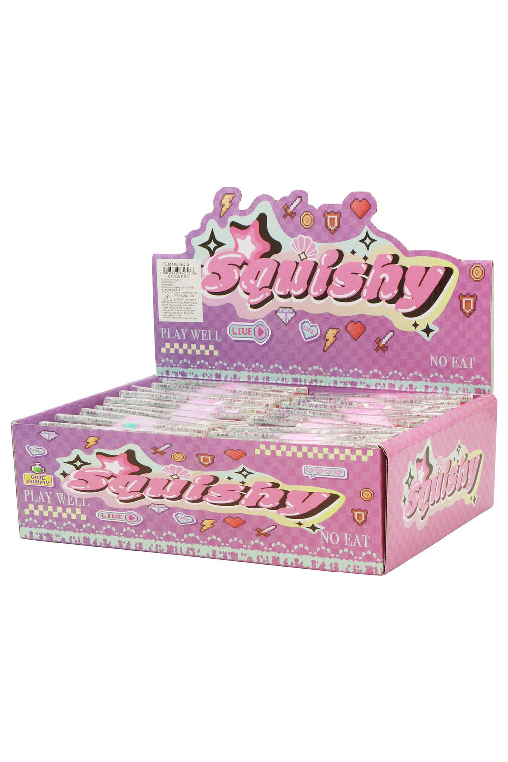 Mermaid Princess Glittered Jiggly Mochi Sticky Squishy
