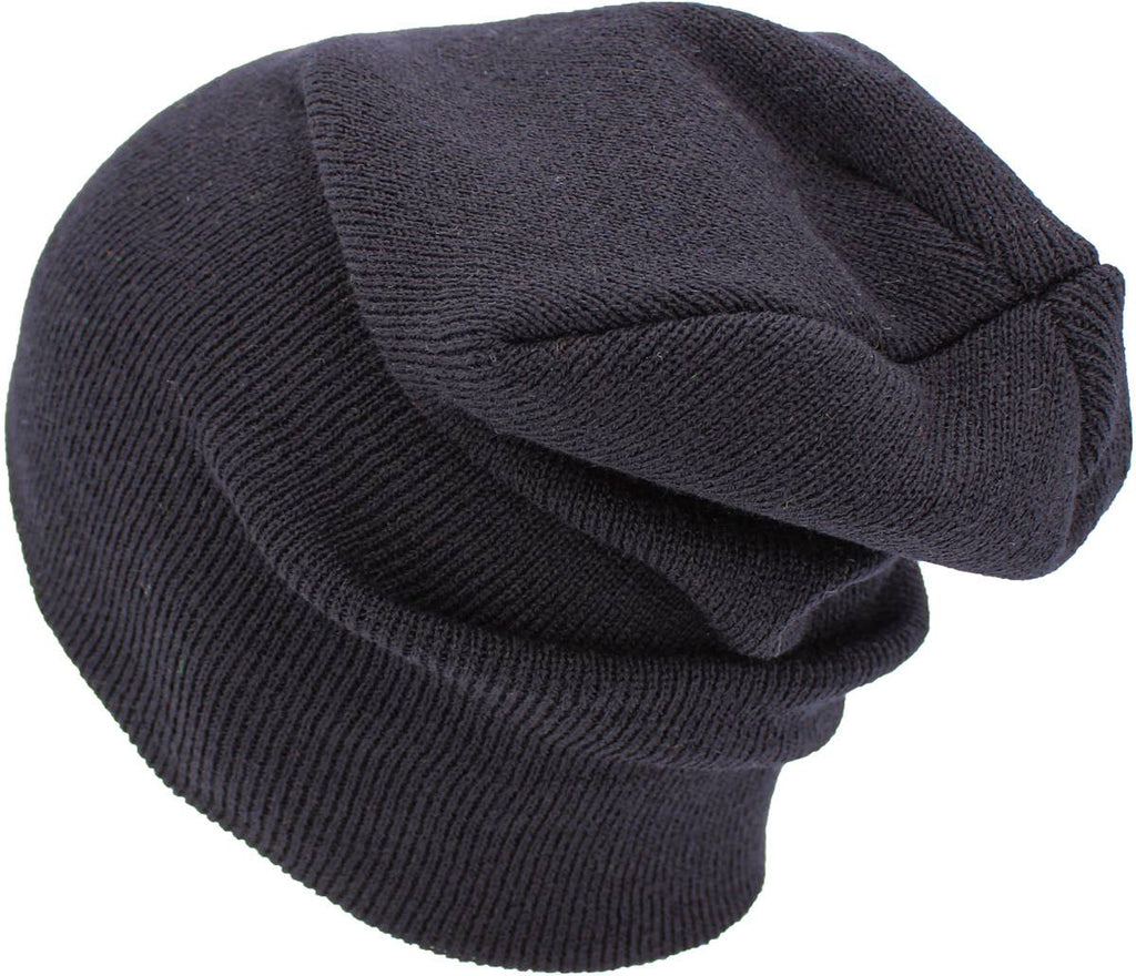 Solid Long Beanie - Made In USA