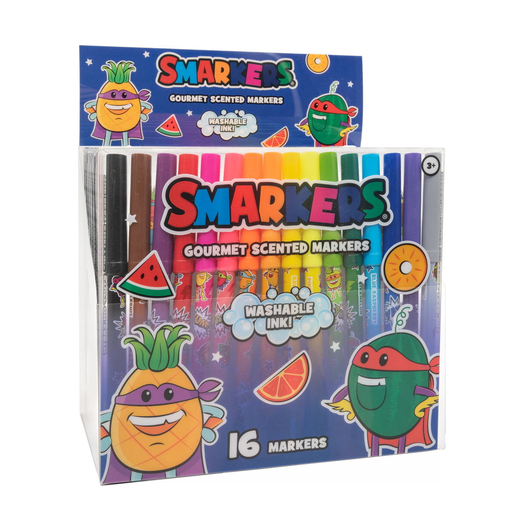 Smarkers - Scented Markers - 16packs in Display of 10