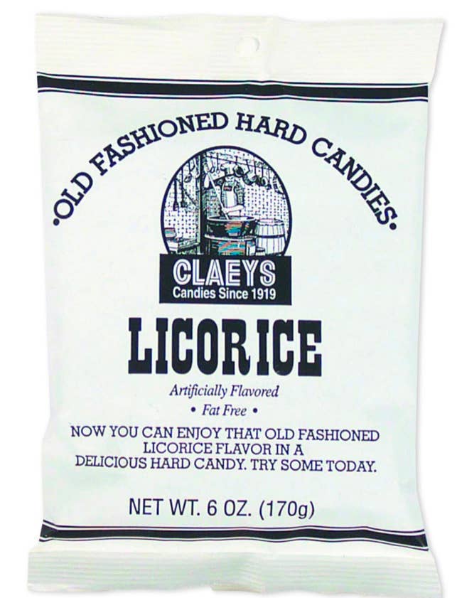 Nostalgic 1919 Old Fashioned Claey’s Licorice Hard Candy