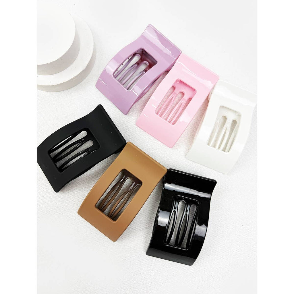 Must Have Tones of Glossy Flat Hair Claw