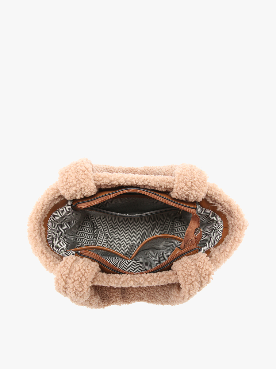 Helsinki Sherpa Trim Satchel/Crossbody | JN2378
