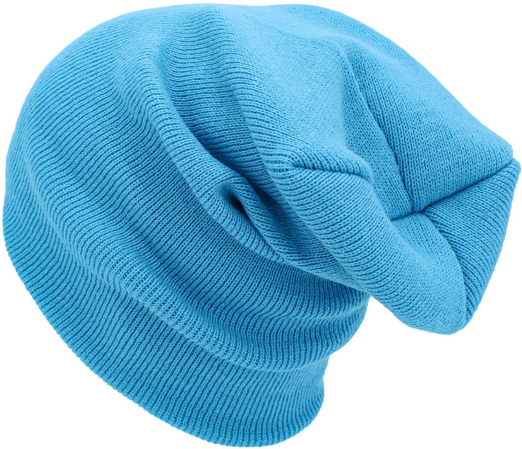 Solid Long Beanie - Made In USA