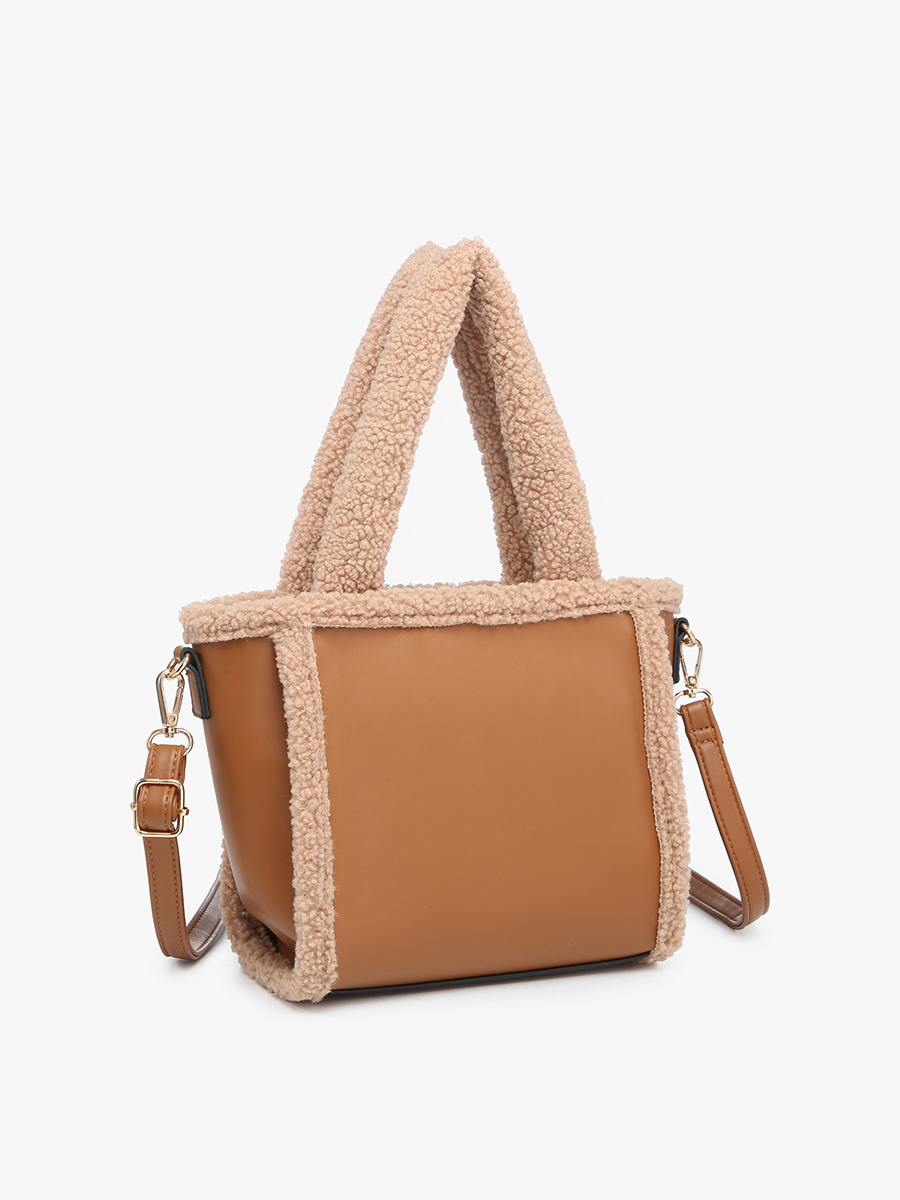 Helsinki Sherpa Trim Satchel/Crossbody | JN2378