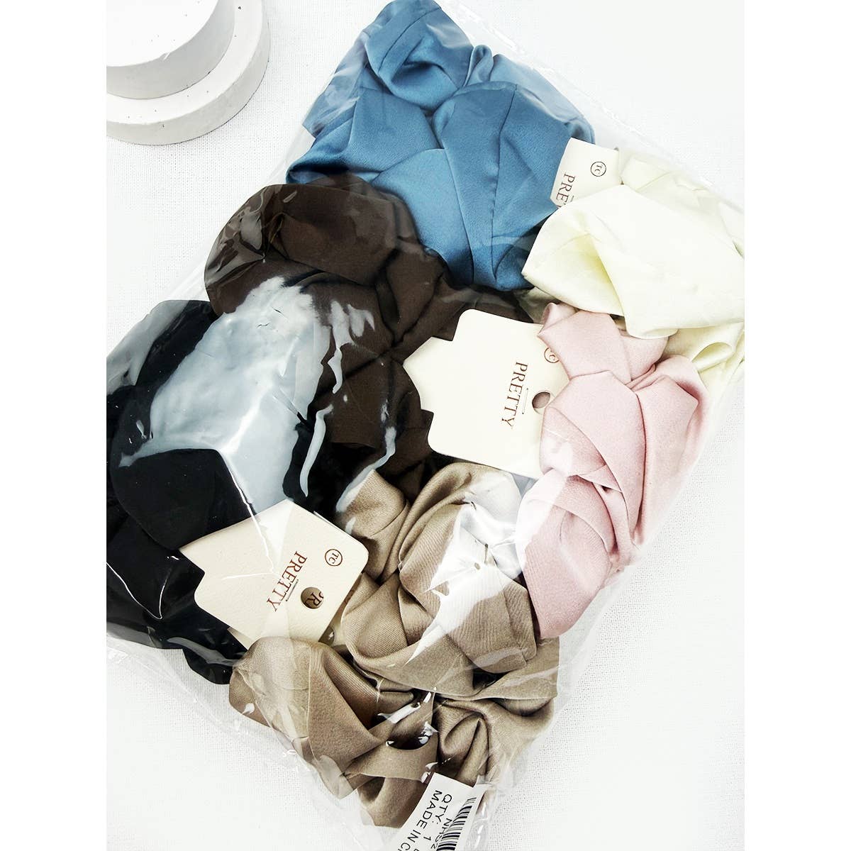 Elegant Silky Satin Scrunchie