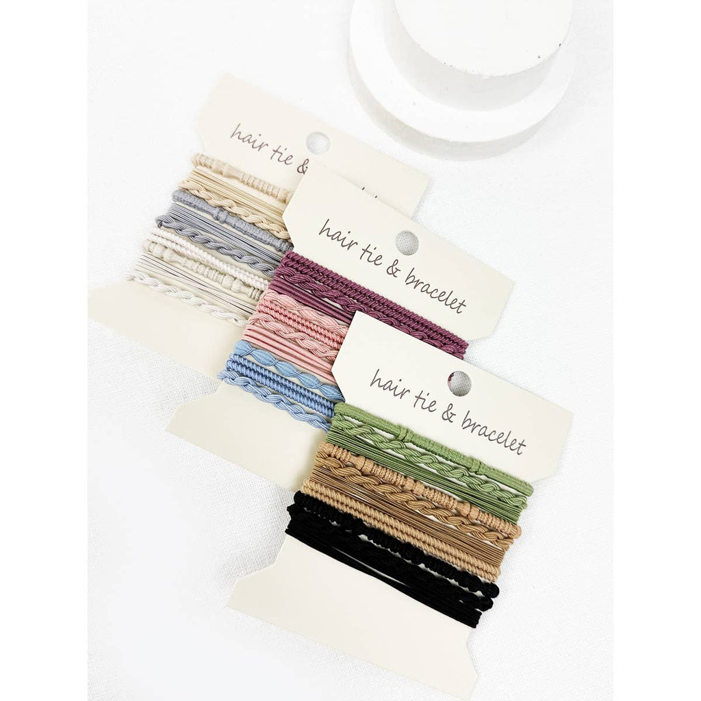 Boho Inspired Hair Tie Bracelets