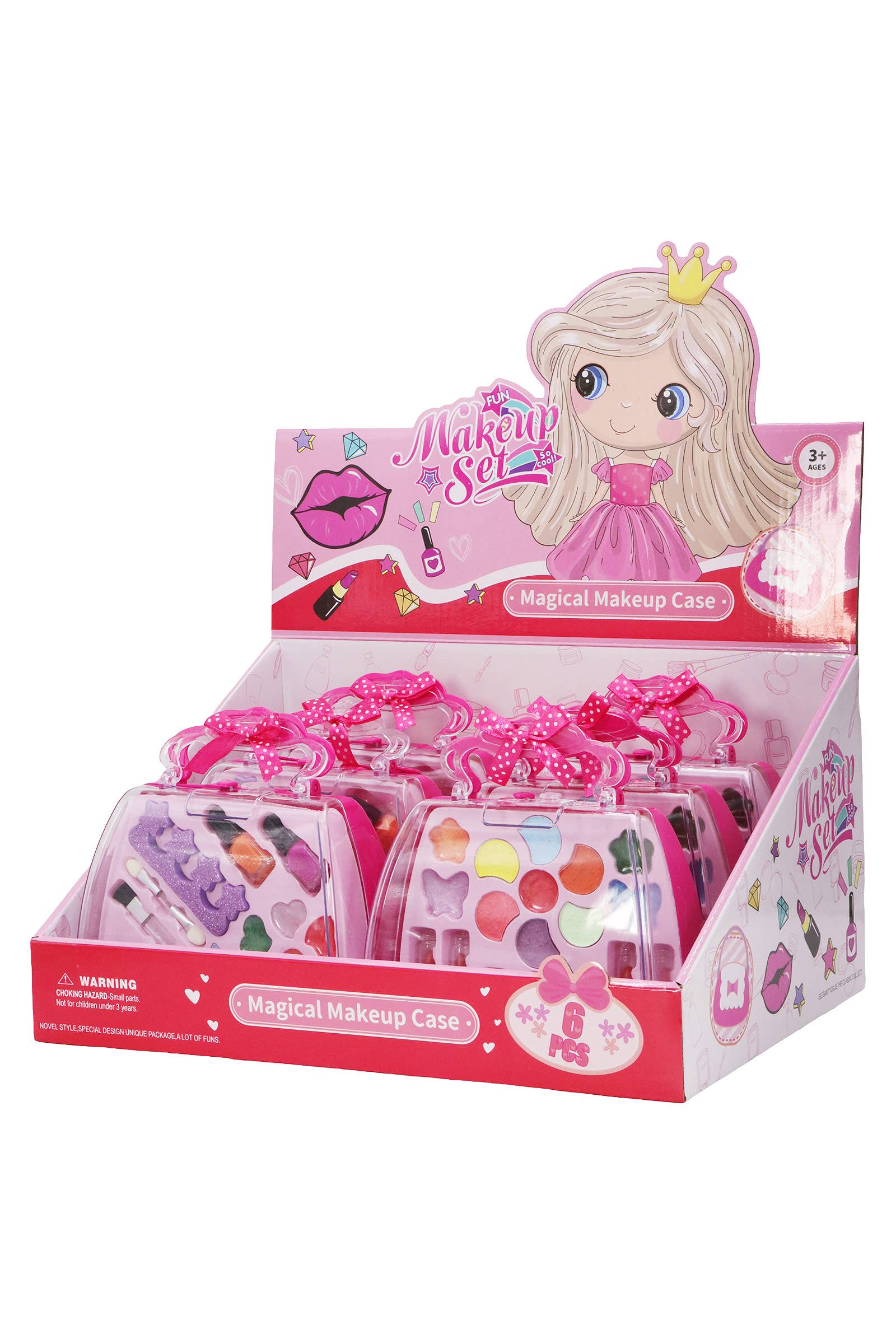 Kids Magical Princess Beauty Makeup Kit - 6 Pcs