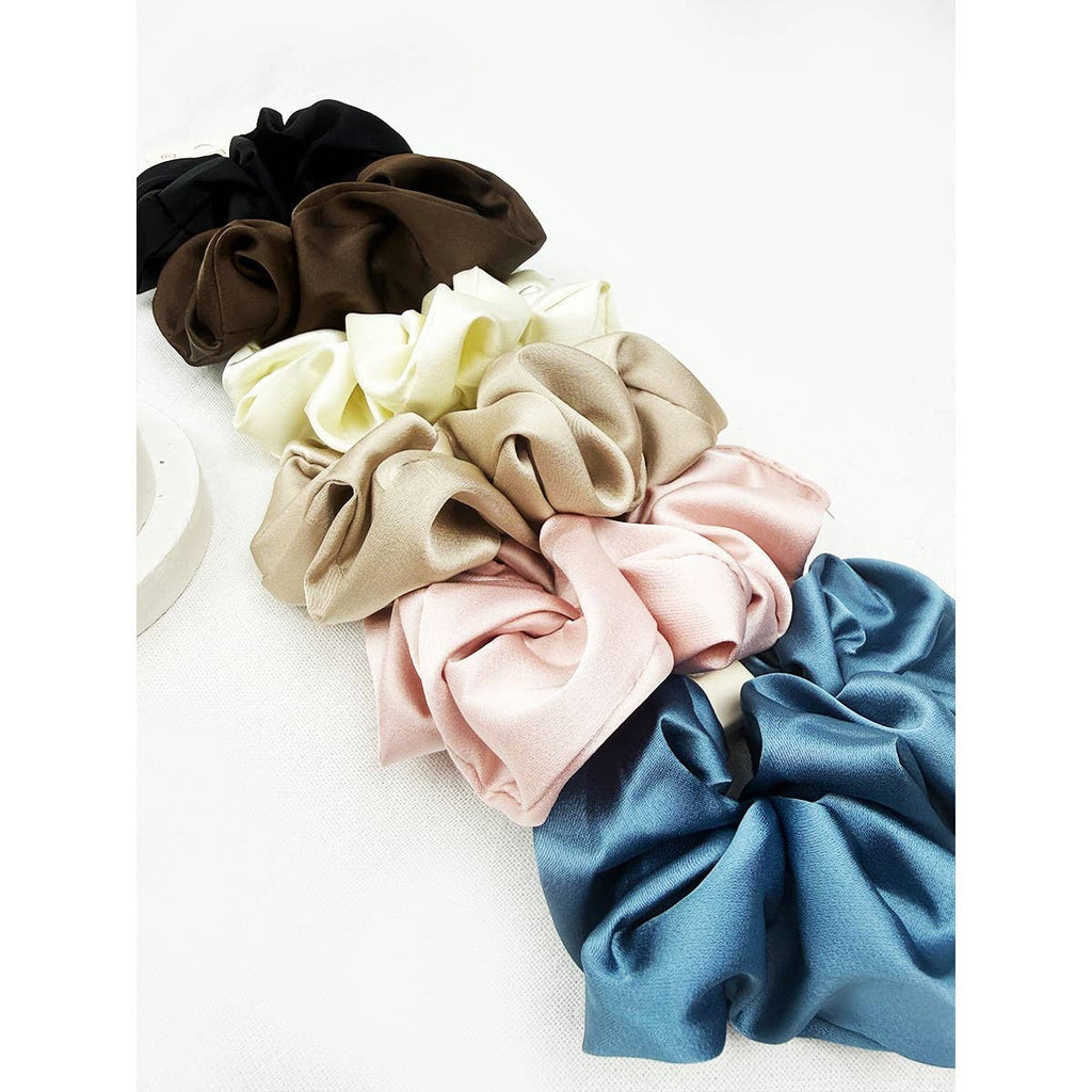Elegant Silky Satin Scrunchie