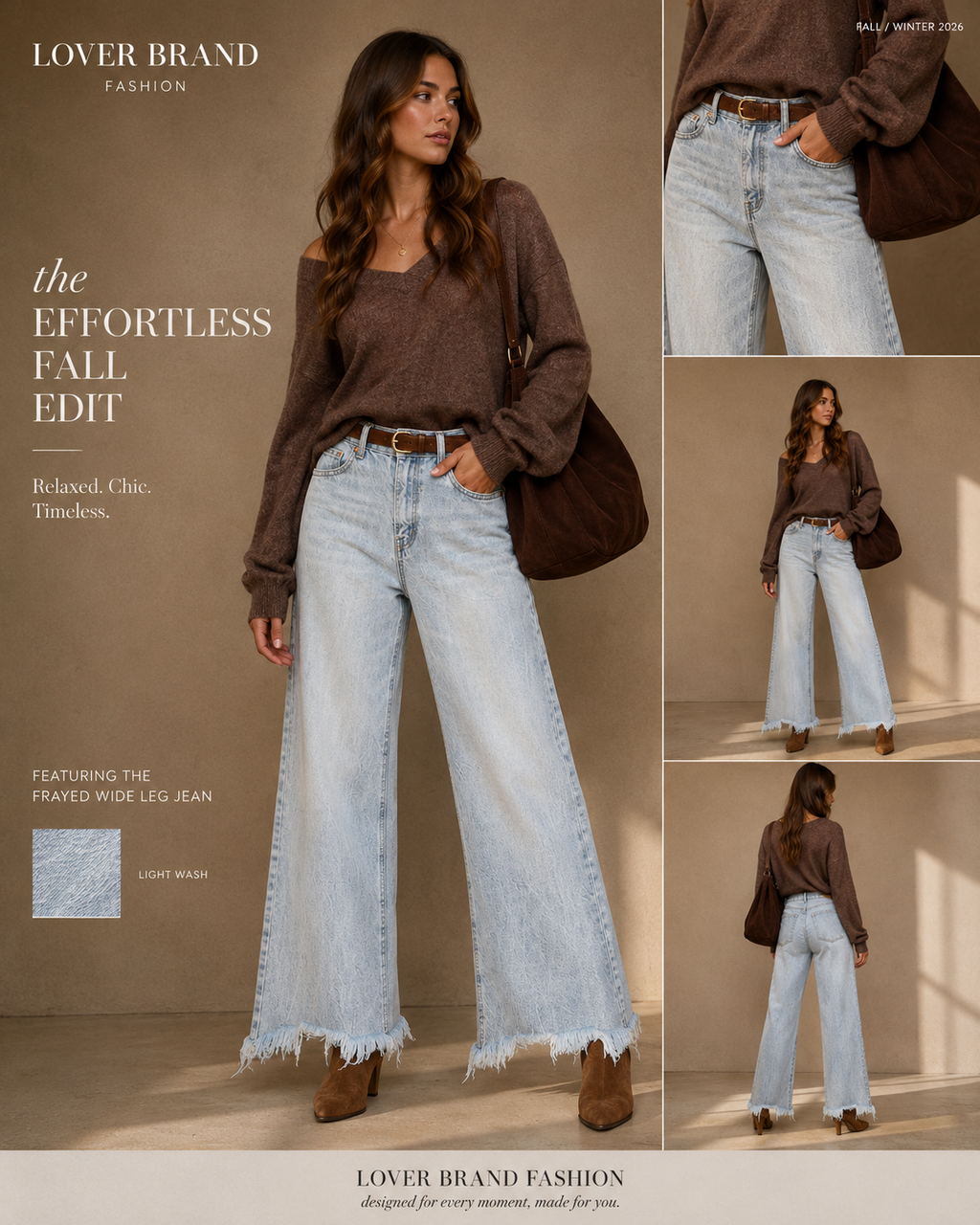 TUMMY CONTROL | MID RISE WIDE LEG JEANS-LOVER BRAND FASHION