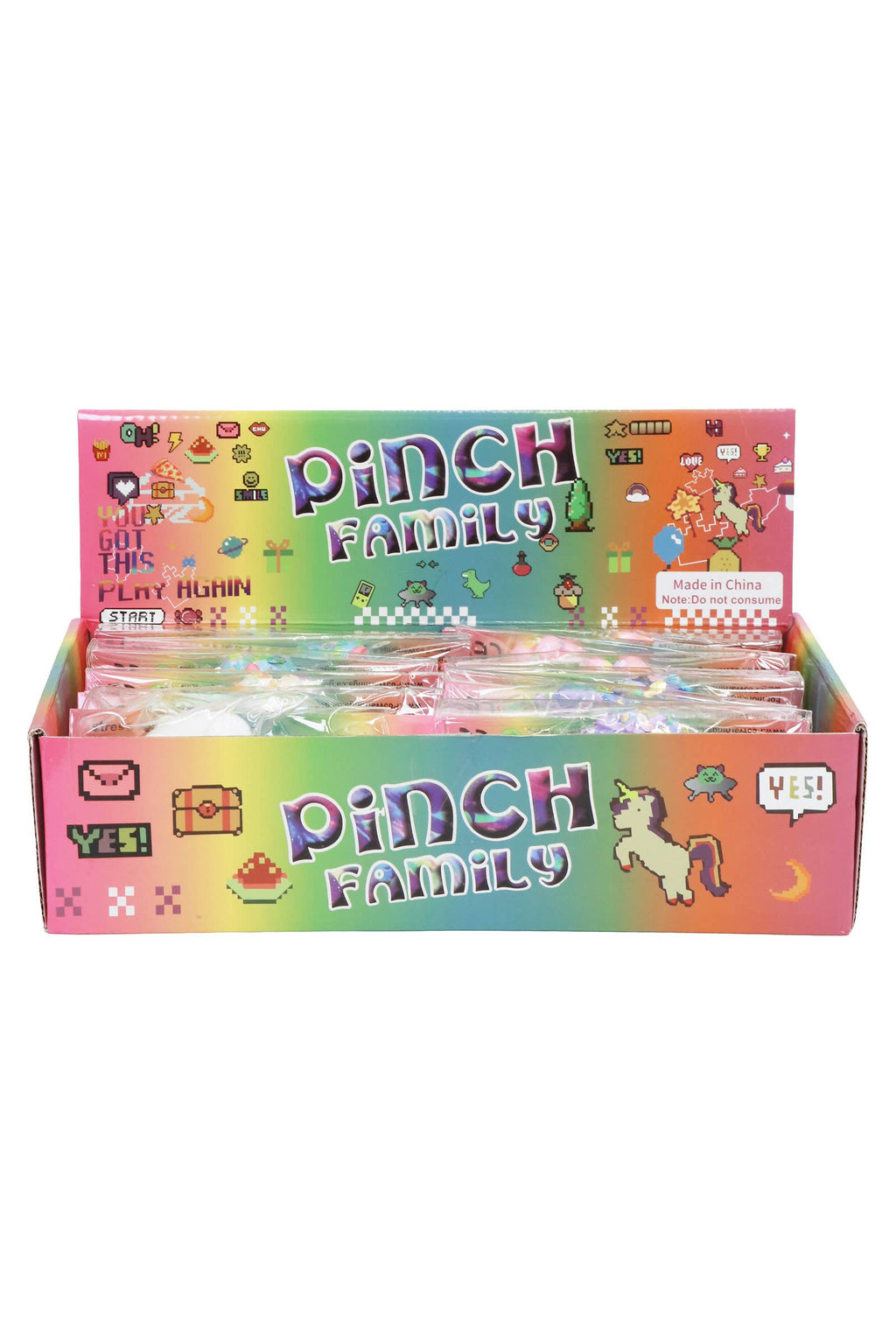 Mini Bunny Rabbit Glittery Sticky Mochi Squishy Bag