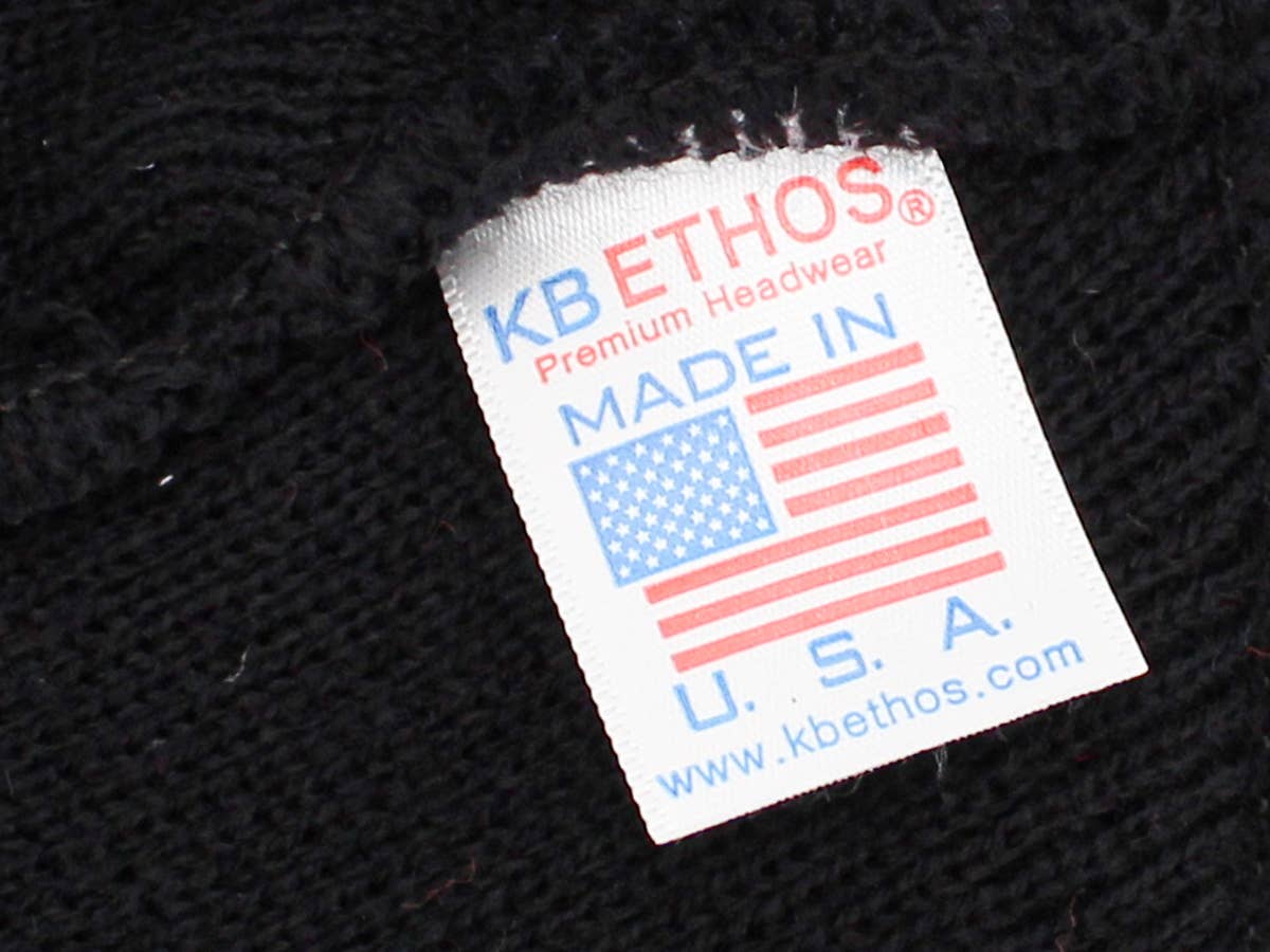 Solid Long Beanie - Made In USA