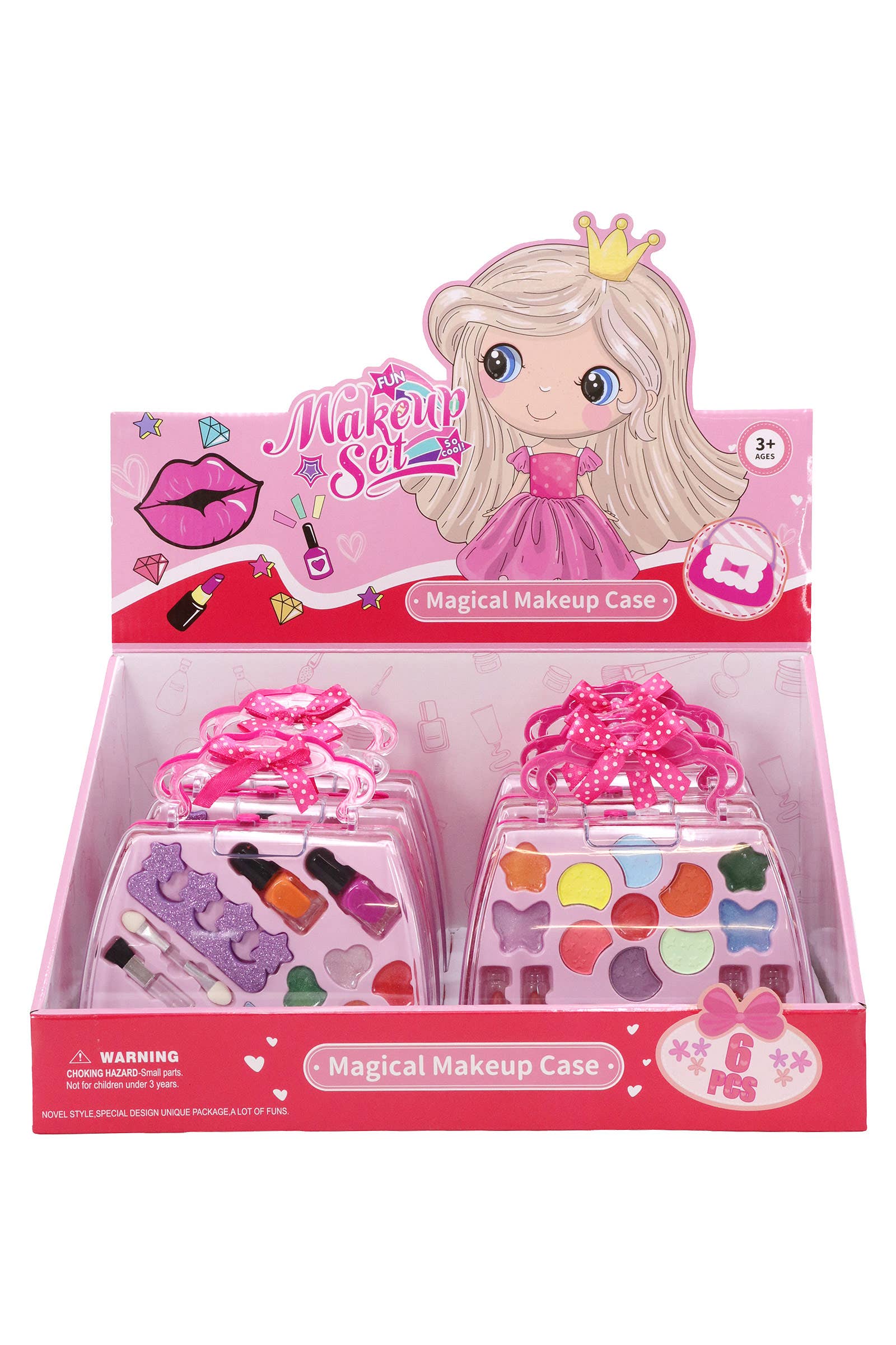 Kids Magical Princess Beauty Makeup Kit - 6 Pcs
