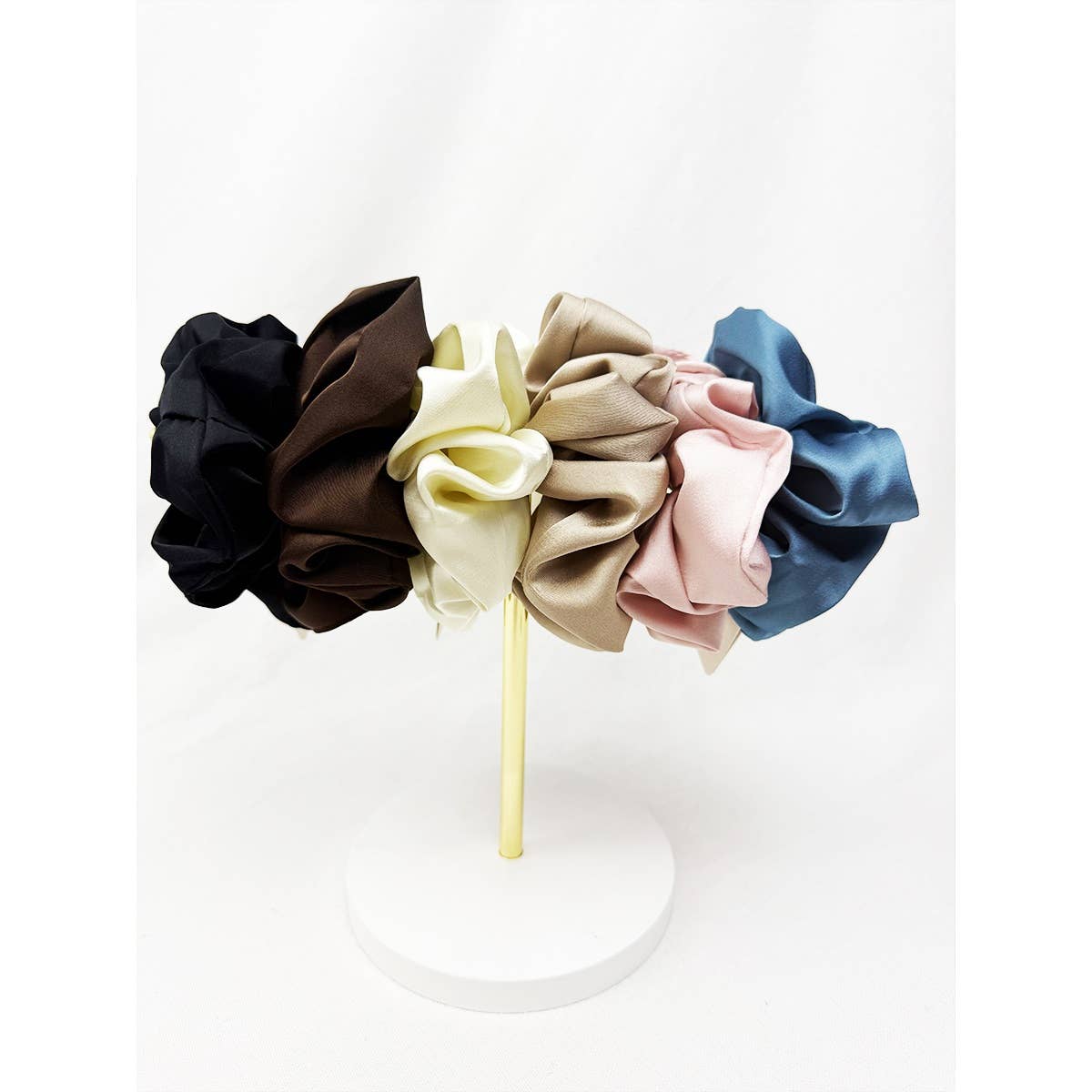 Elegant Silky Satin Scrunchie