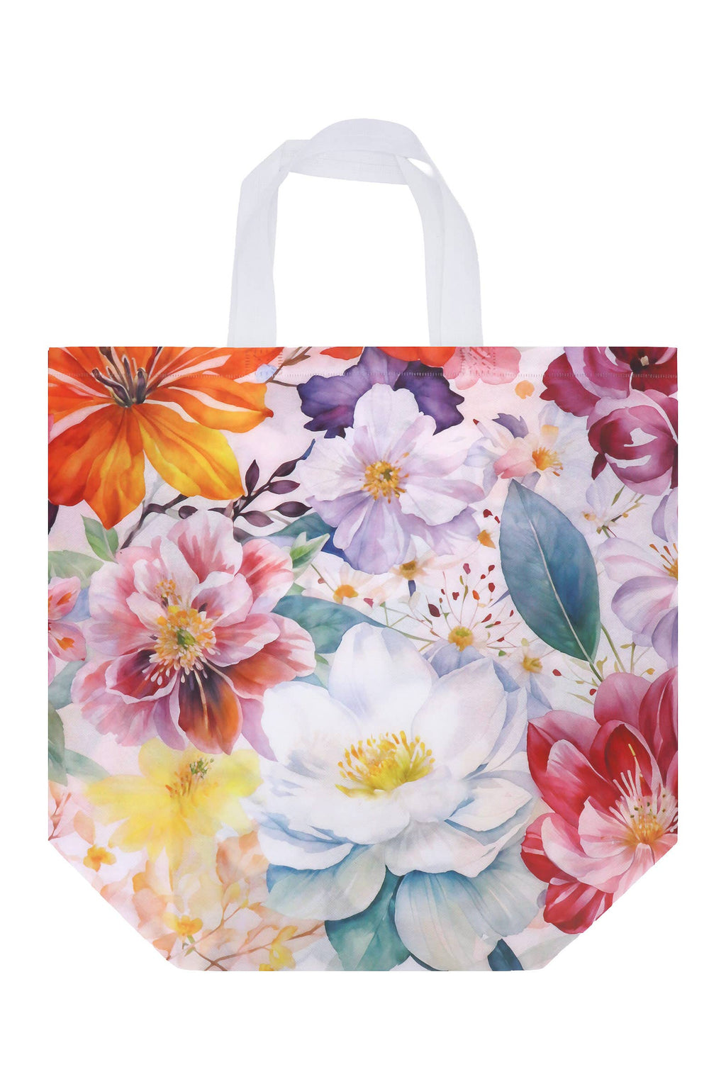 Large Floral Variety Print Multi-use Shopper Eco Bag