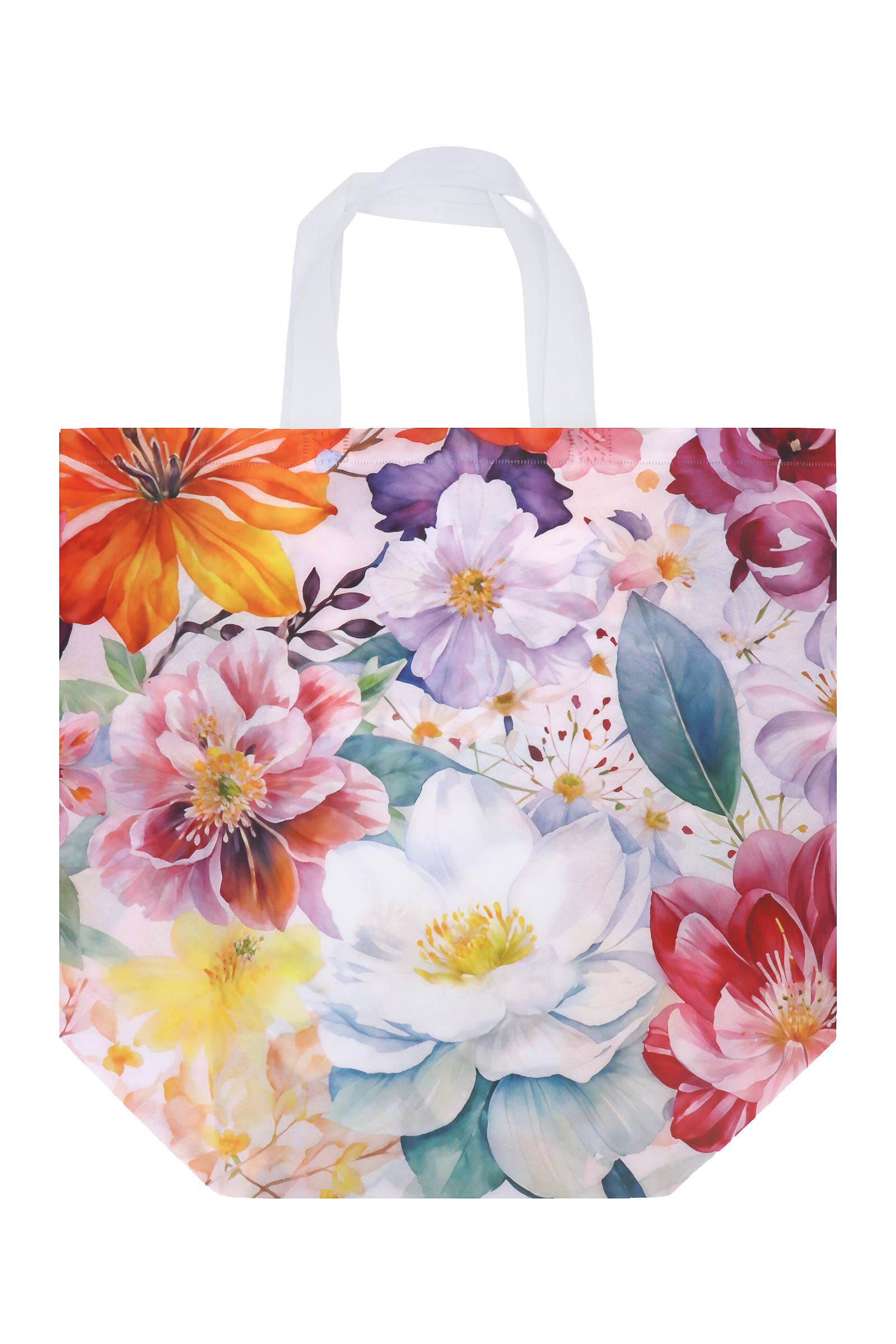Large Floral Variety Print Multi-use Shopper Eco Bag