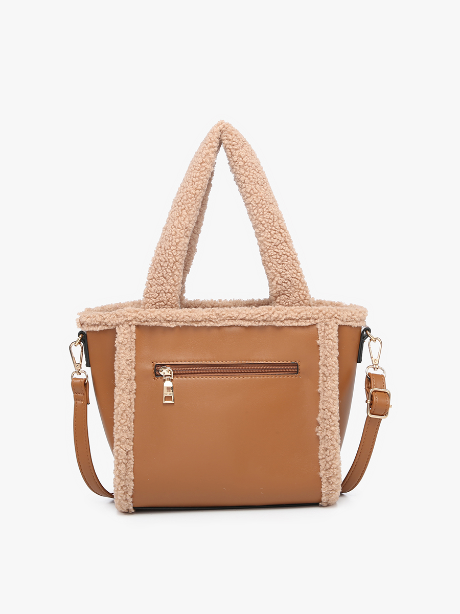 Helsinki Sherpa Trim Satchel/Crossbody | JN2378