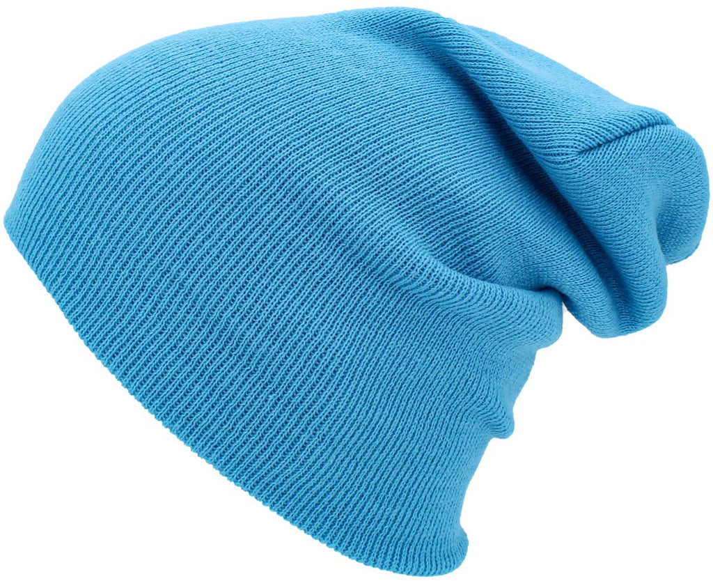 Solid Long Beanie - Made In USA