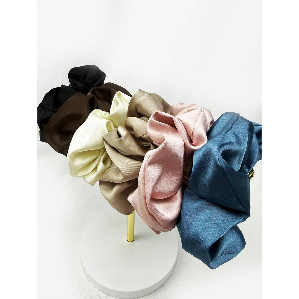 Elegant Silky Satin Scrunchie