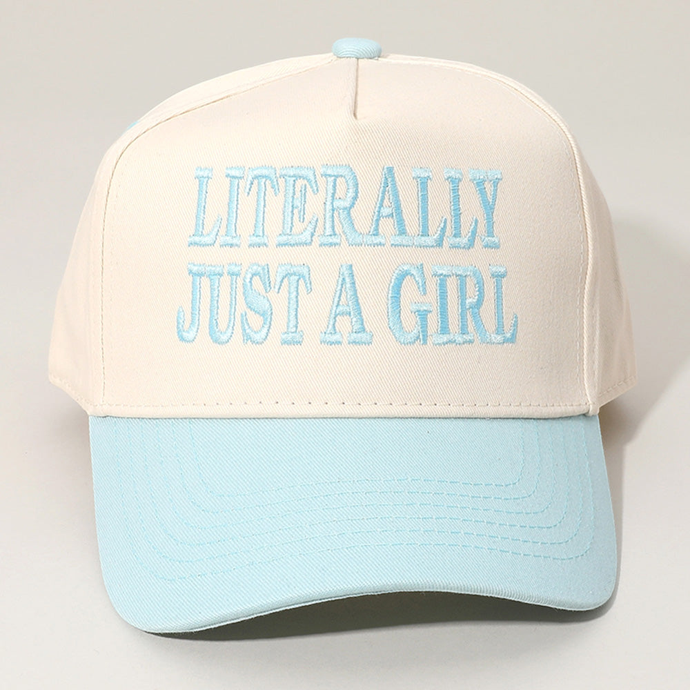 Literally just a girl hat