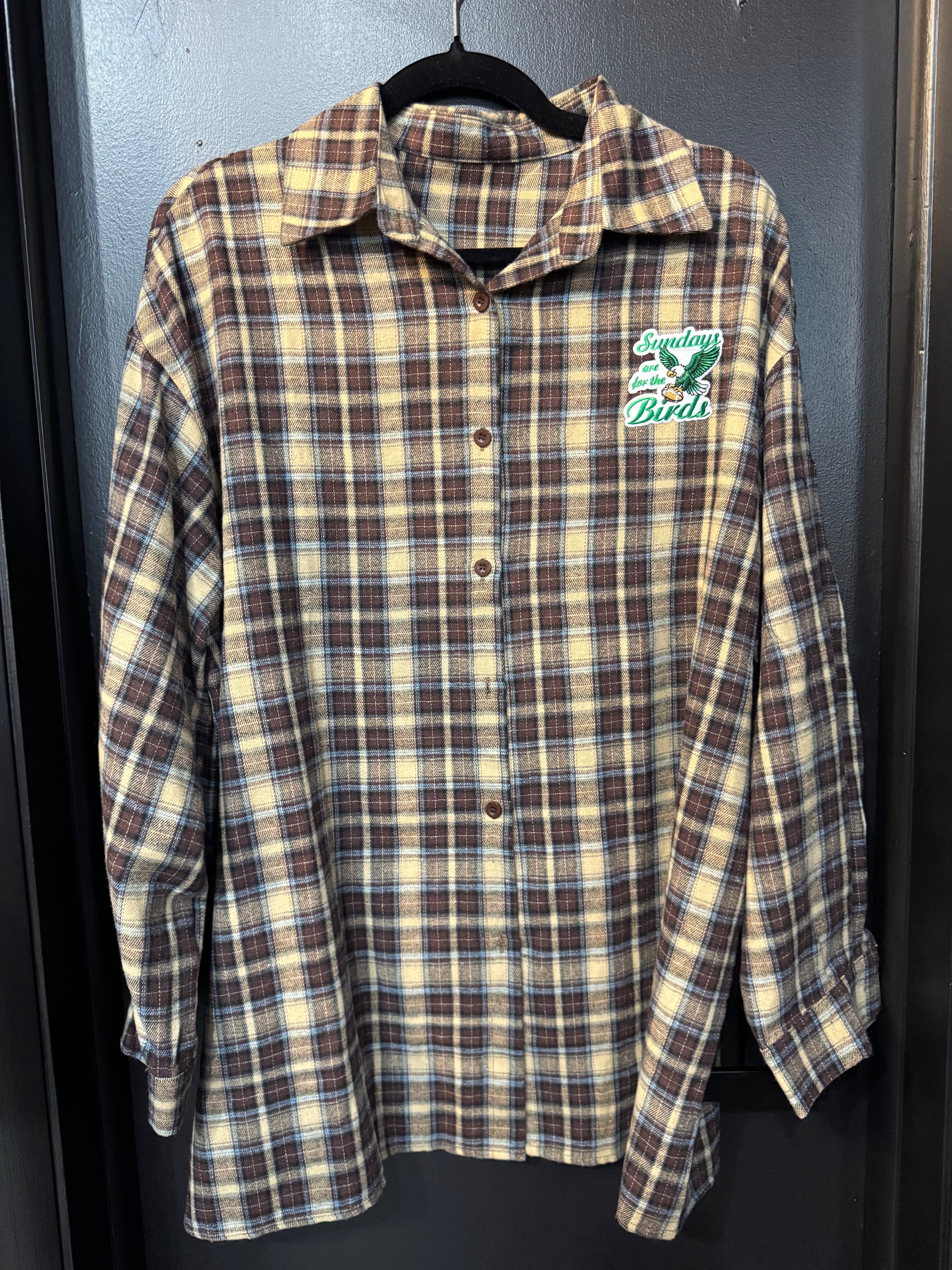 Sundays for the Birds Flannel