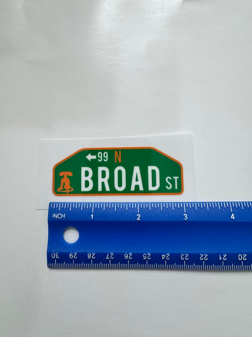Broad Street Sticker