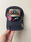 Custom Rock & Roll Distressed Hat