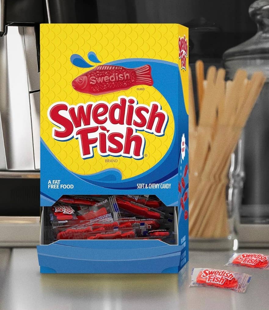 Nostalgic 1957 Original Swedish BIG Fish 🐟 240CT Display Bo