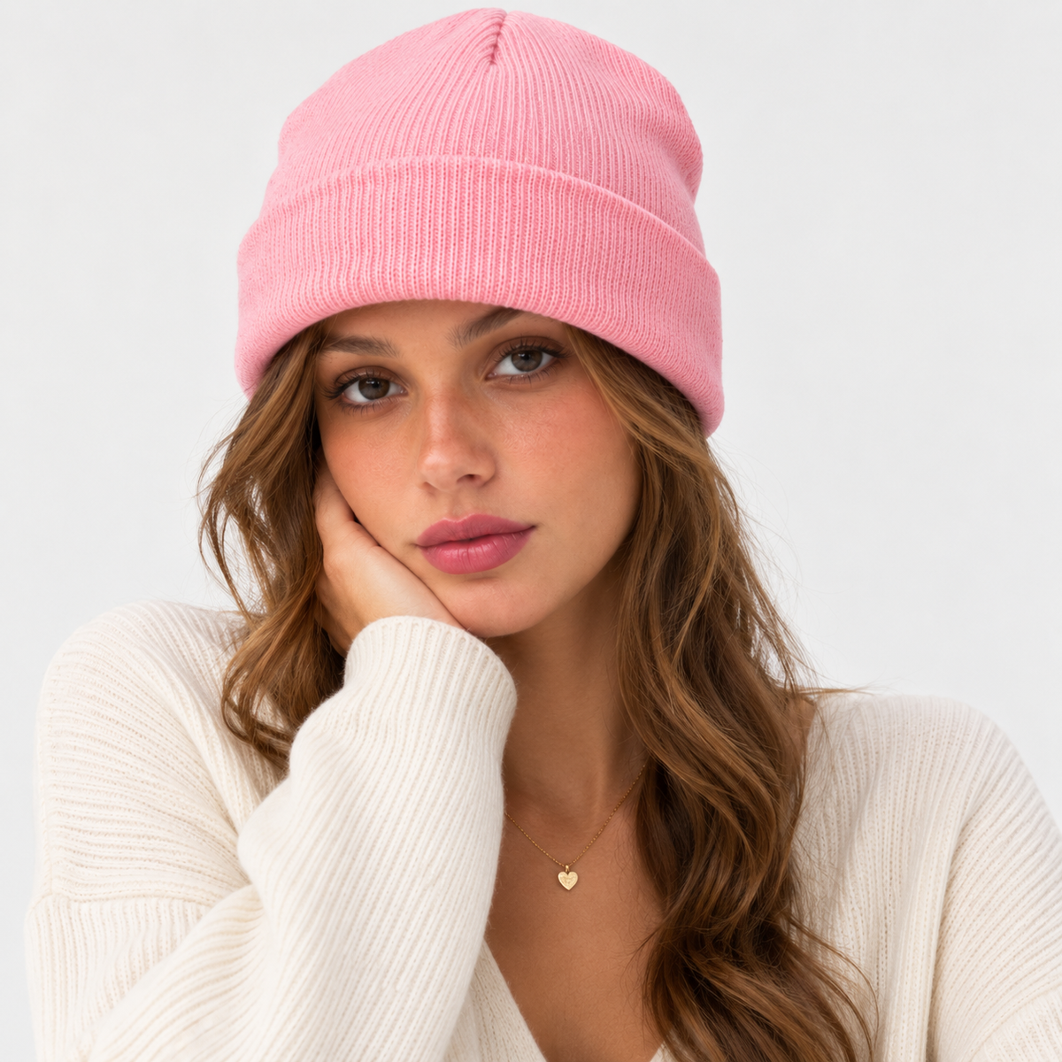 Solid Long Beanie - Made In USA