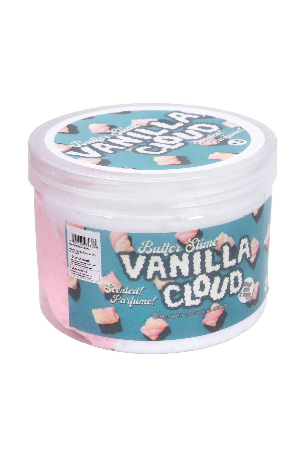 Sweet Desserts Butter Slime Jar - 12 Pcs