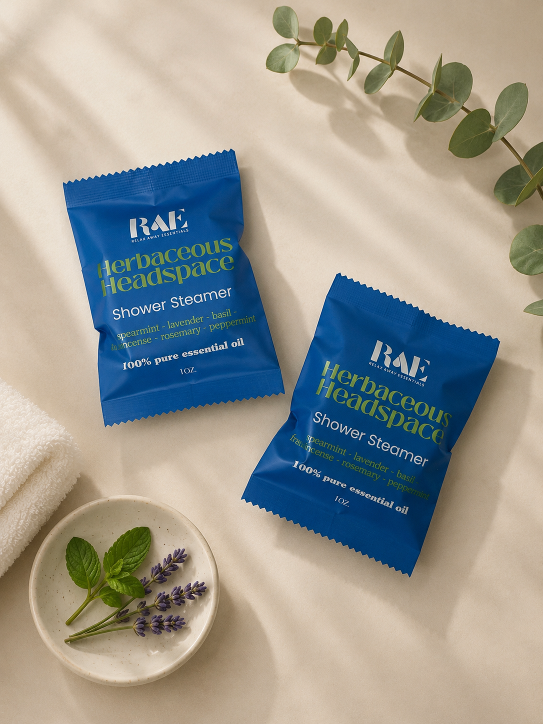 Herbaceous Headspace Shower Steamer 