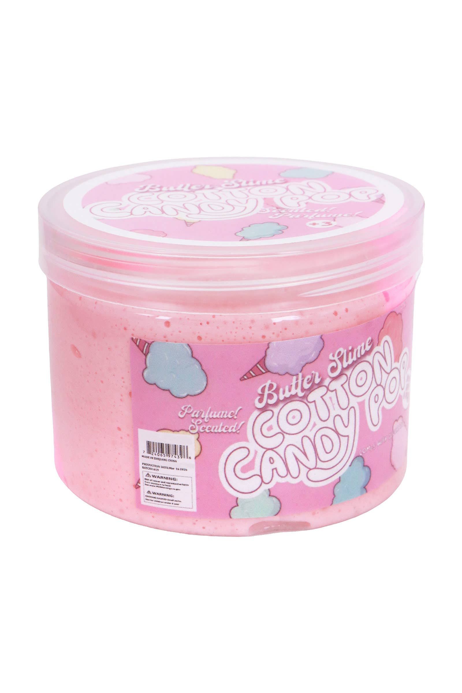 Sweet Desserts Butter Slime Jar - 12 Pcs