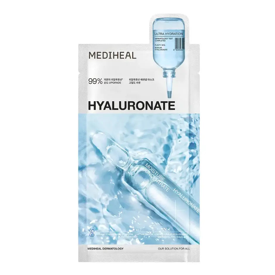 Mediheal Hyaluronate Watermide Sheet Mask | Korean Hydrating Sheet Mask