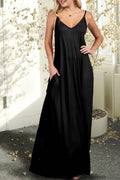 AWDMD280_SPAGHETTI STRAP KNIT MAXI DRESS