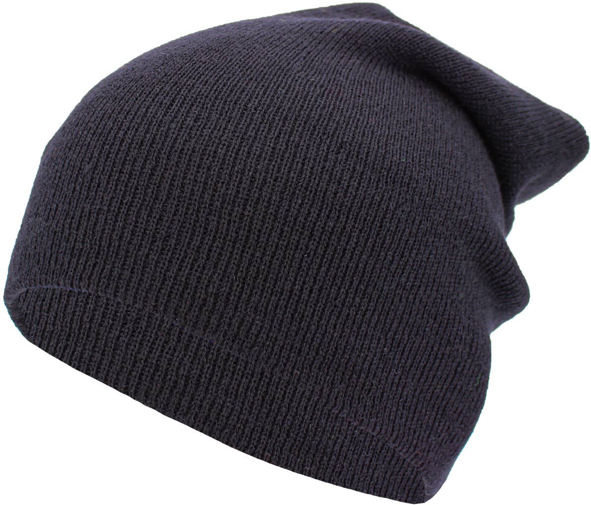 Solid Long Beanie - Made In USA