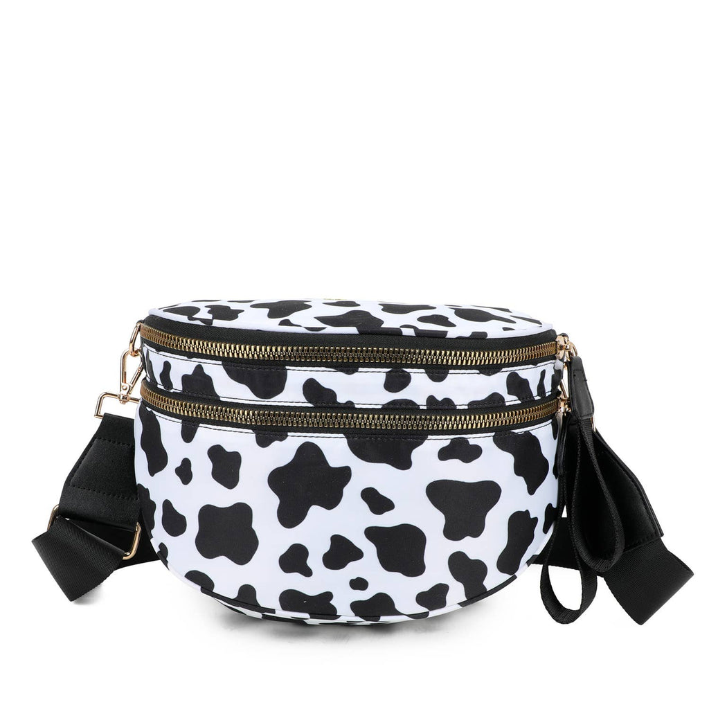 Paulina Nylon Waterproof Multi-Compartment 10" Crossbody Bag