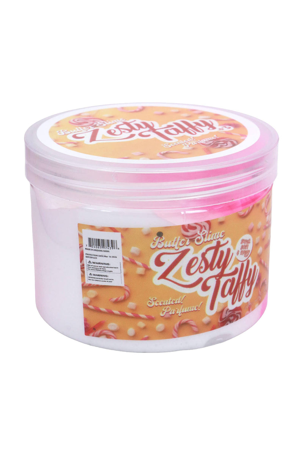Sweet Desserts Butter Slime Jar - 12 Pcs