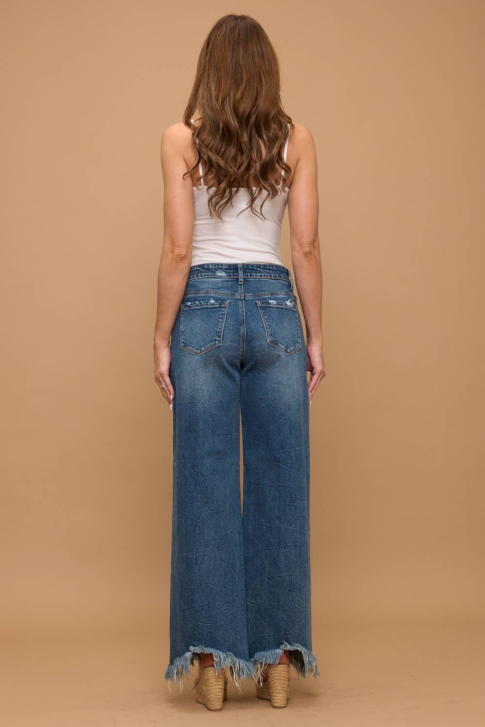 TUMMY CONTROL | MID RISE WIDE LEG JEANS-LOVER BRAND FASHION