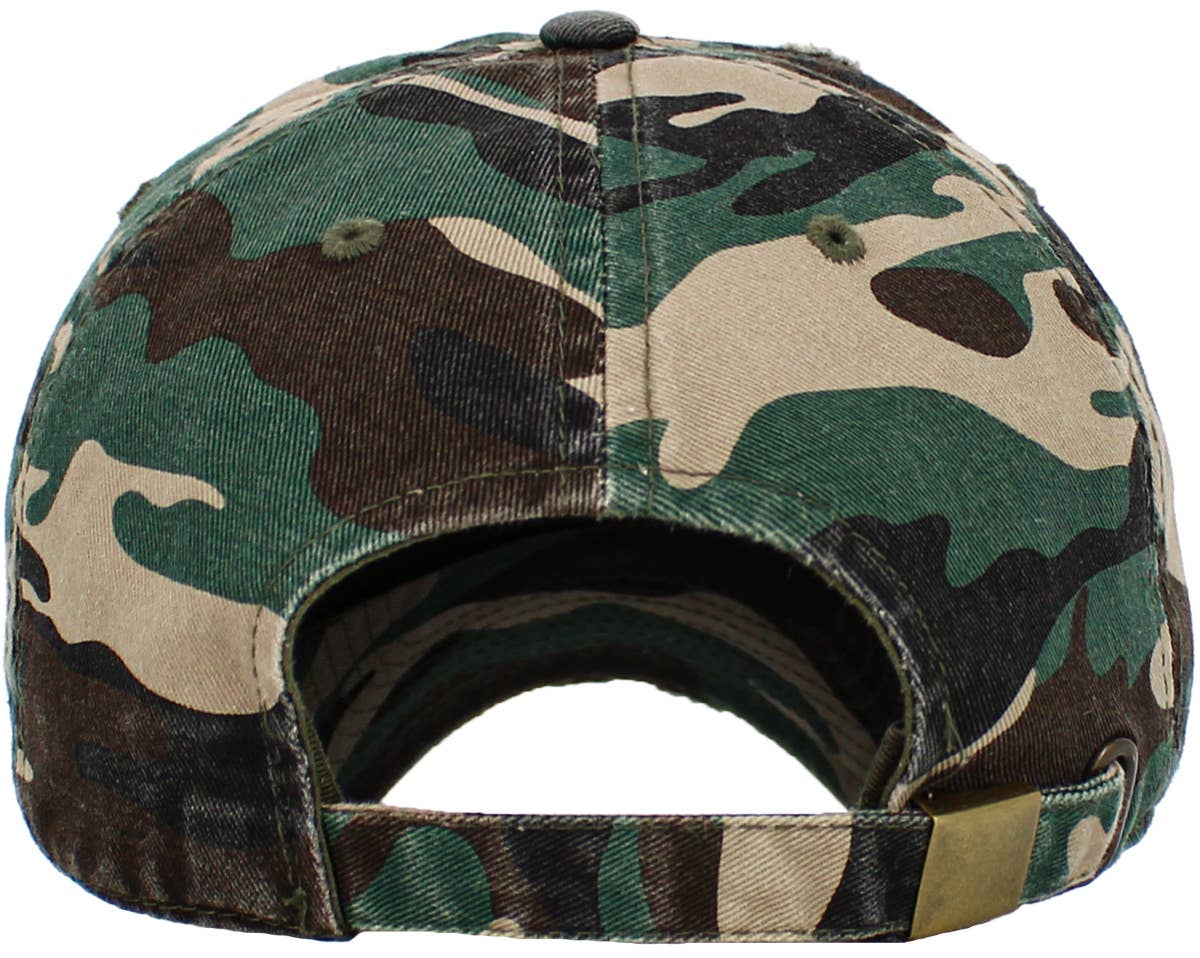 Vintage Distressed Washed Style Baseball Caps