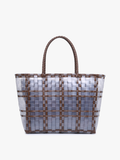 M2340 Alexandria Plastic Colored Contrast Tote