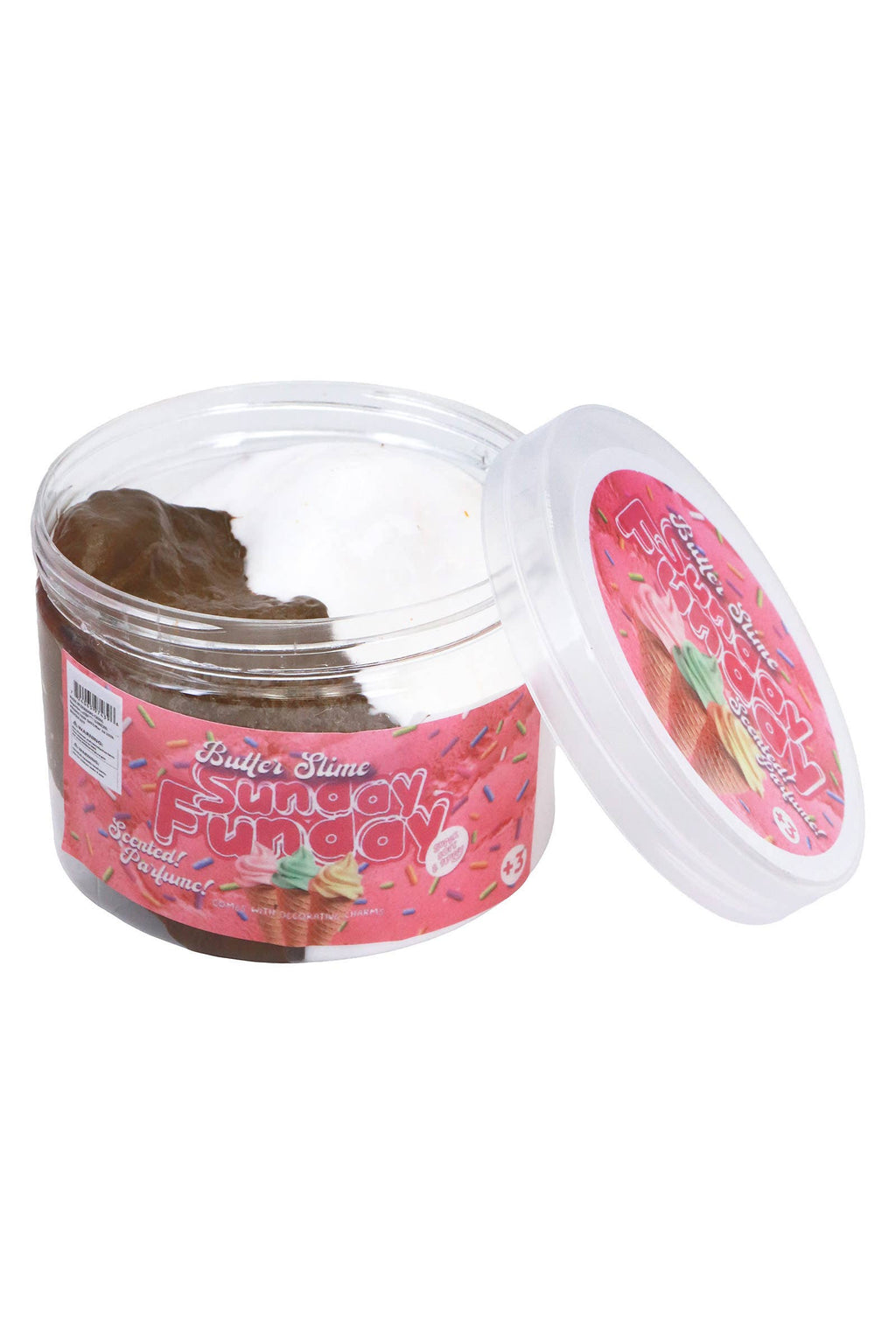 Sweet Desserts Butter Slime Jar - 12 Pcs
