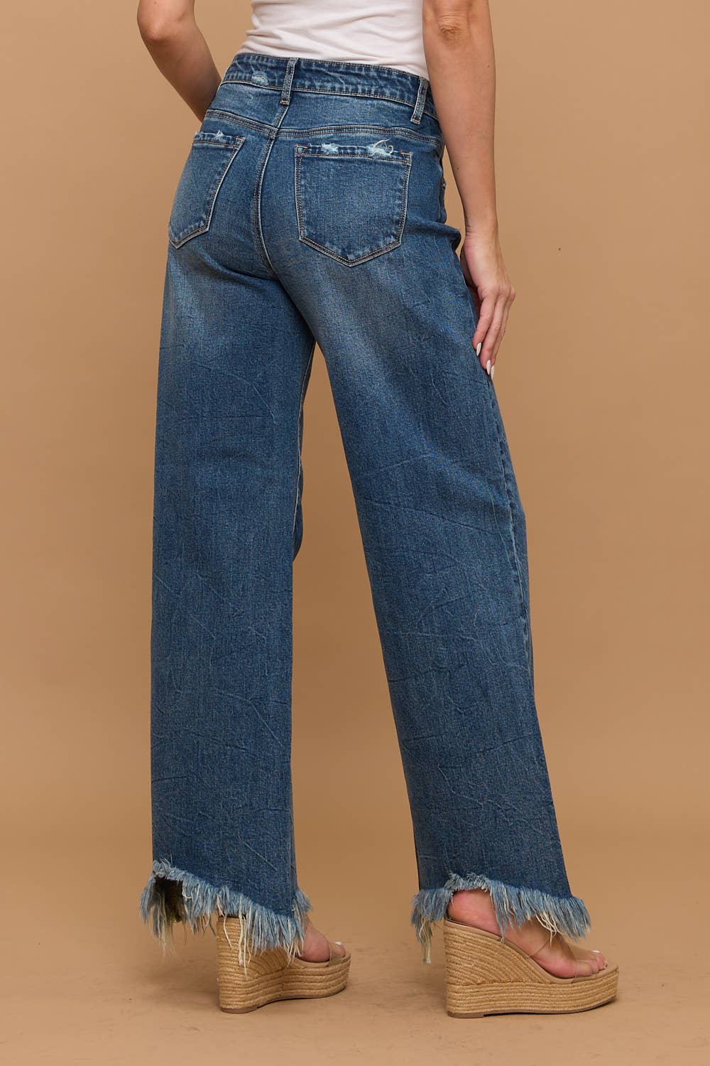 TUMMY CONTROL | MID RISE WIDE LEG JEANS-LOVER BRAND FASHION